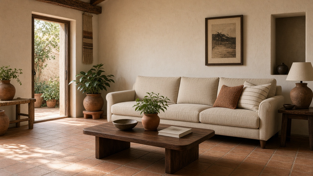 Sala con sillón